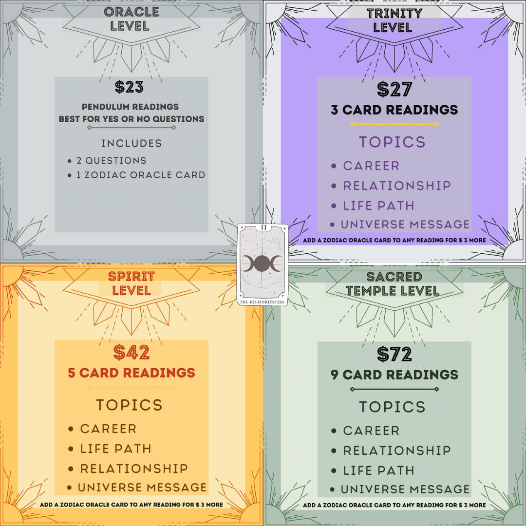 Astral Mage Tarot Offerings